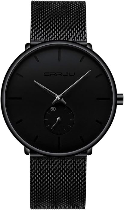 Mens Watches Ultra-Thin Minimalist
